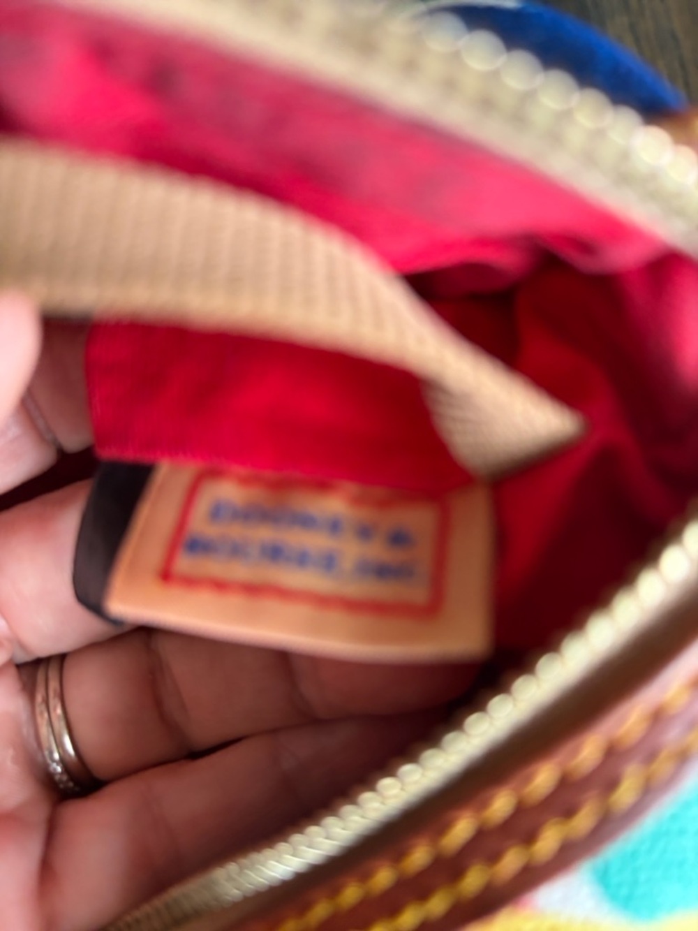 Dooney & Bourke Watercolor floral Barrel Bag๐๐โค๏ธ - Picture 9 of 16